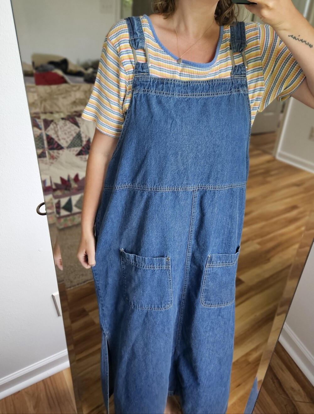 Vintage Plus Size Denim Dress
